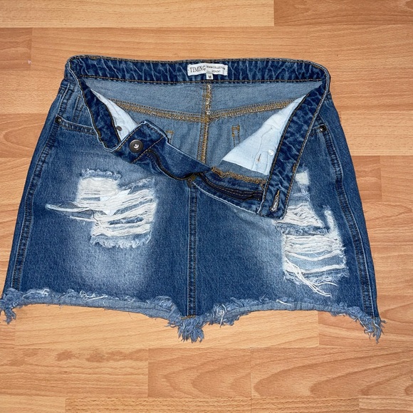 2 PCK Denim Skirt - Picture 7 of 9